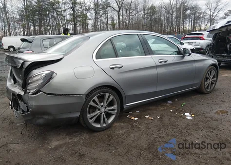 2015 Mercedes-Benz C 300 4Matic from USA, damaged, VIN 55SWF4KBXFU057233